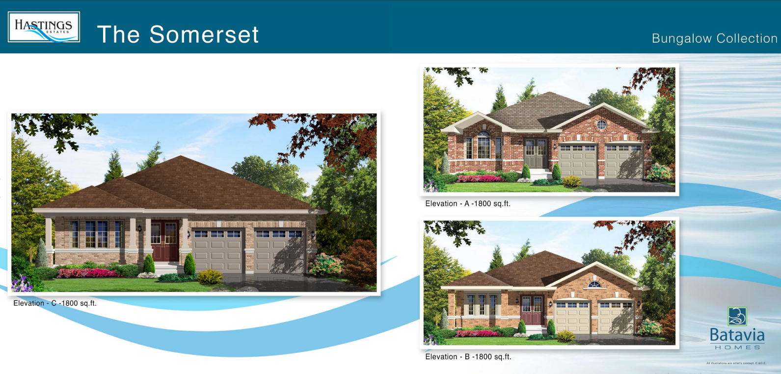 The Somerset 50' - A floor plan
