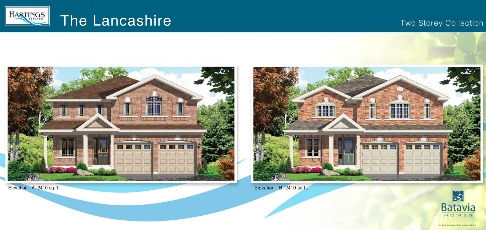 The Lancashire 44' - A floor plan