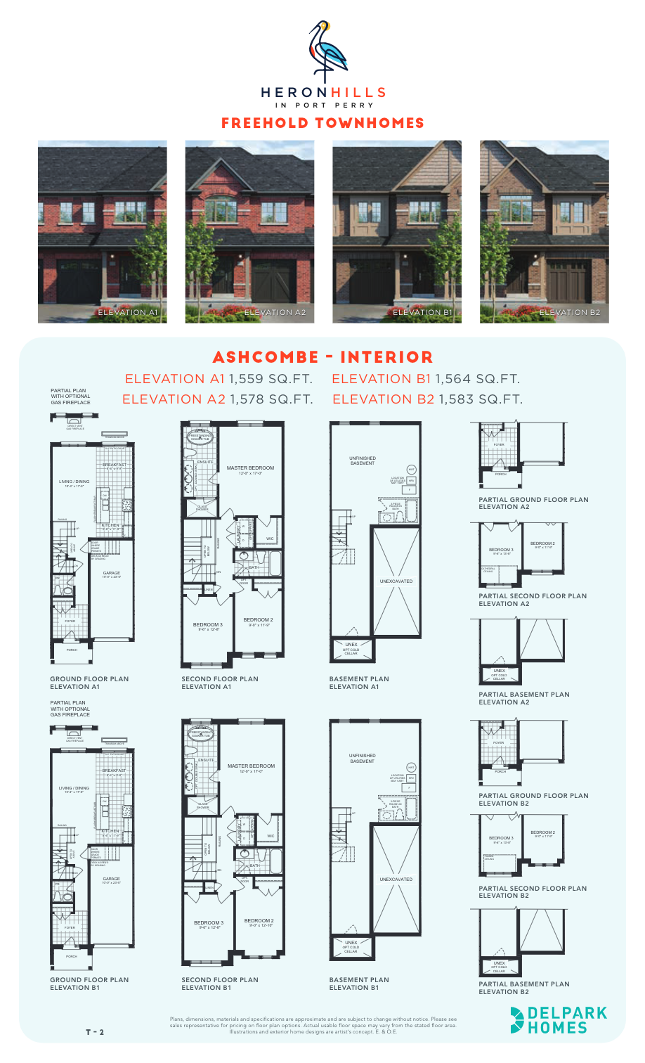 Ashcombe "A2" floor plan