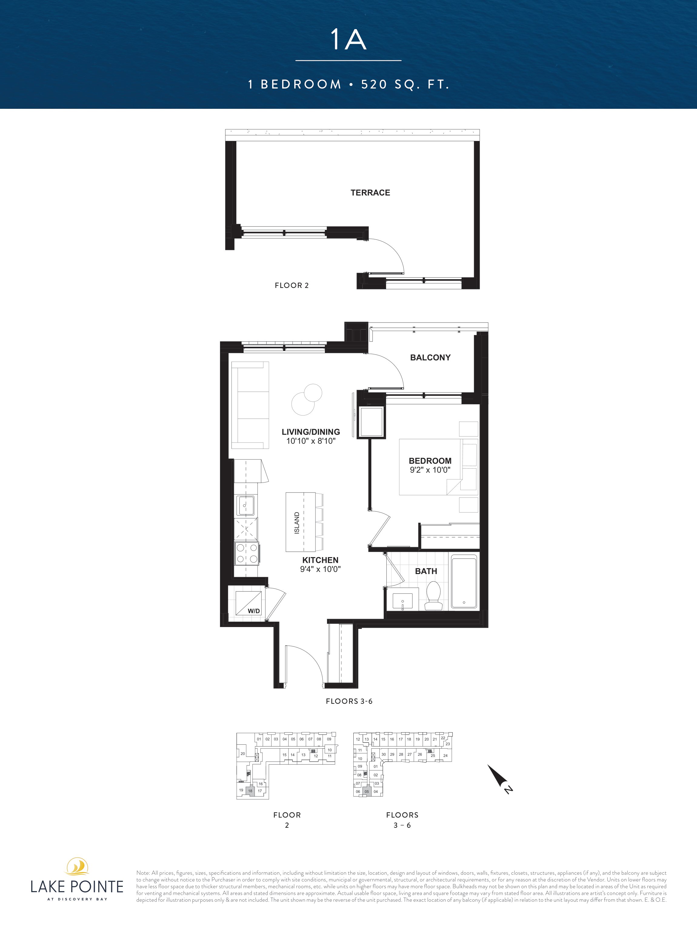 1A floor plan