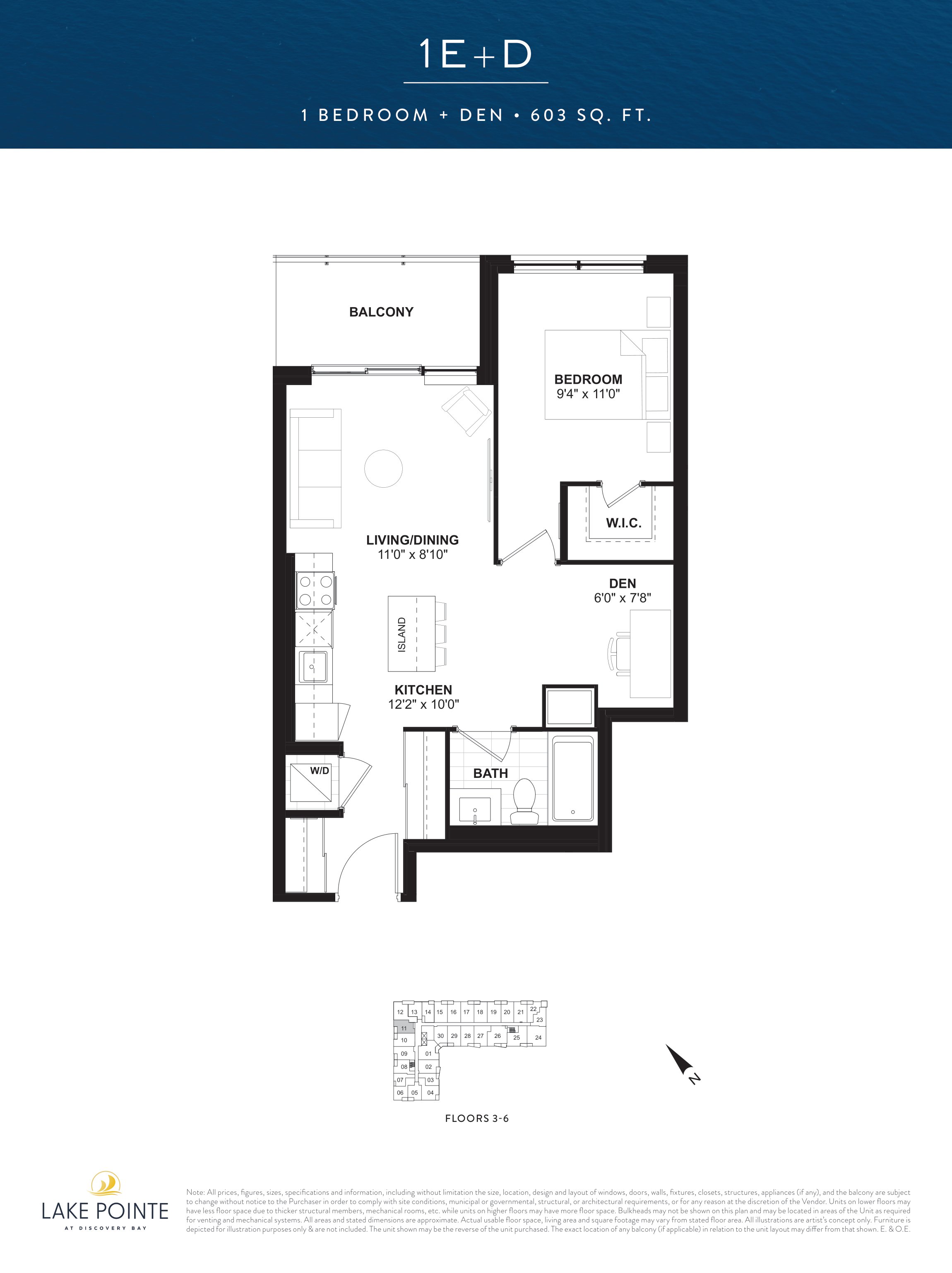 1E+D floor plan