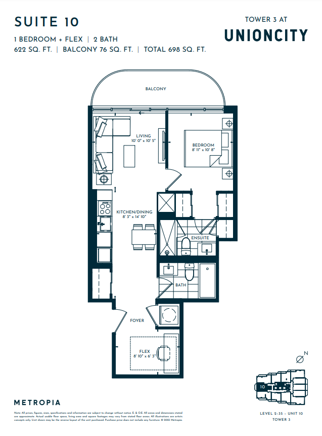 SUITE 10 floor plan