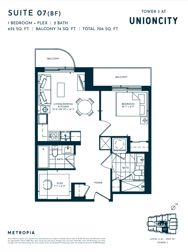 SUITE 07(BF) floor plan