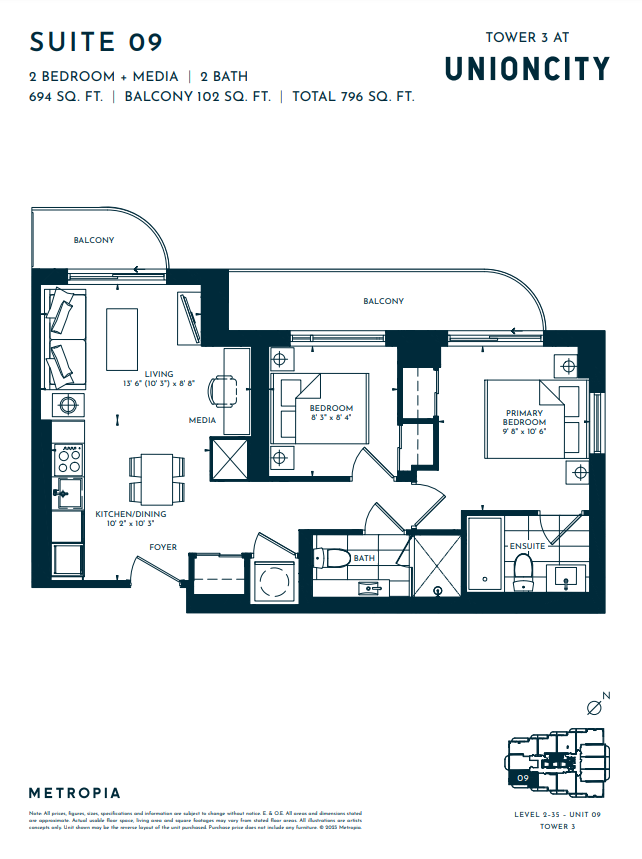 SUITE 09 floor plan