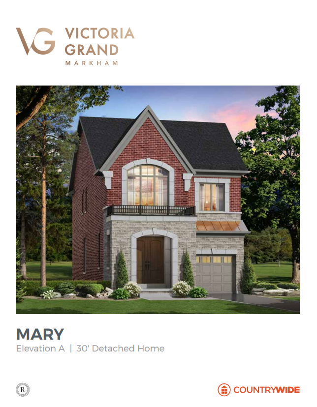 Mary - Elev. A floor plan