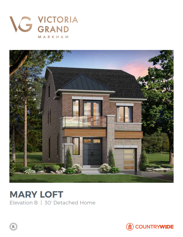 Mary Loft - Elev. B floor plan