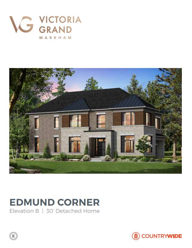 Edmund Corner - Elev. B floor plan