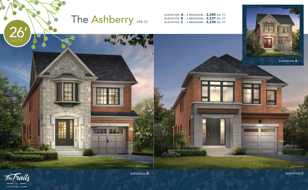 The Ashberry - A floor plan