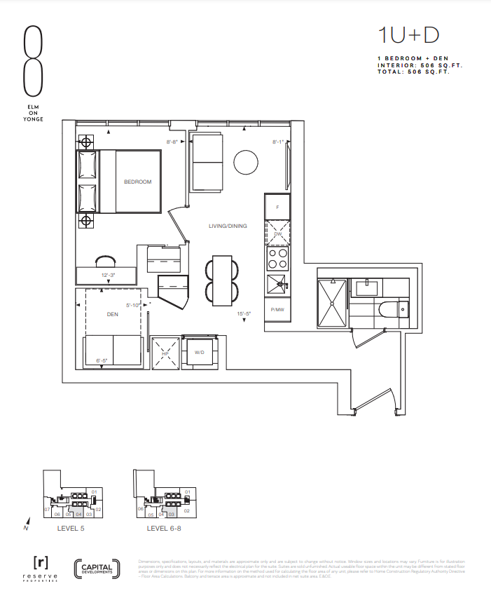 1U+D floor plan