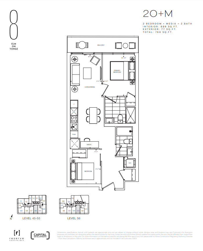 2O+M floor plan