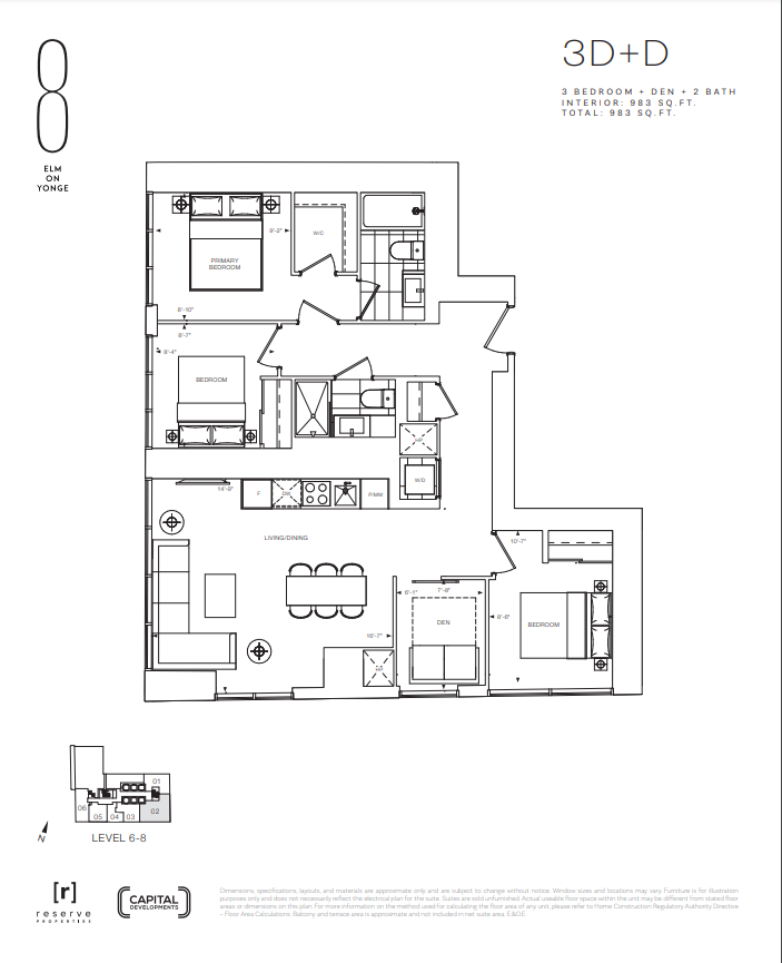 3D+D floor plan