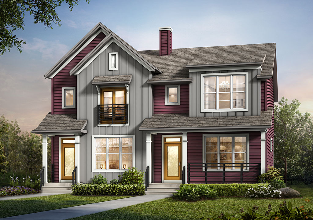 The Leonard - Duplex floor plan