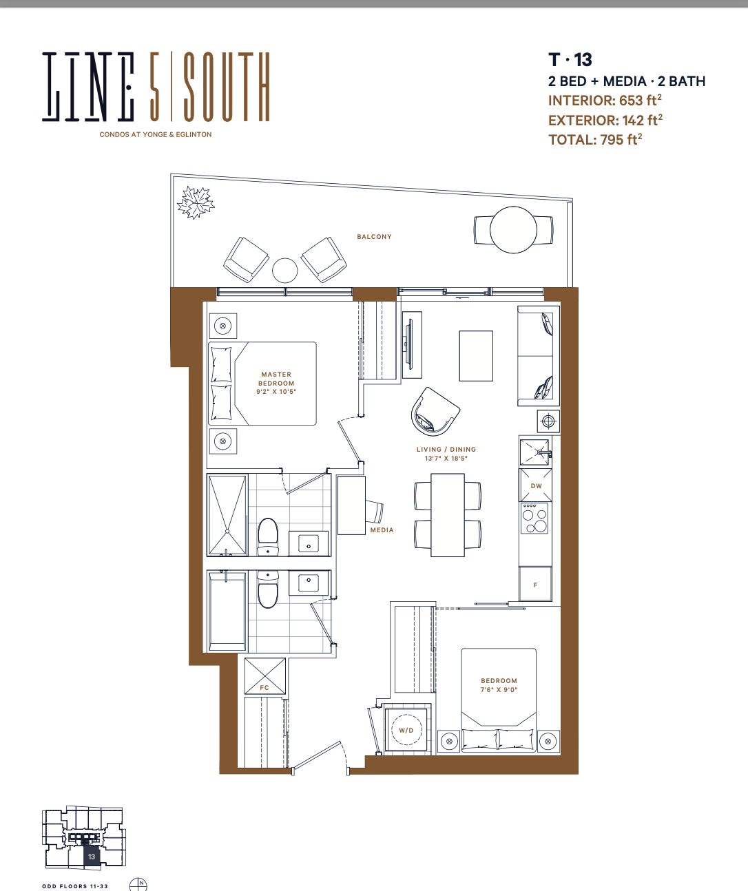 T-13 floor plan