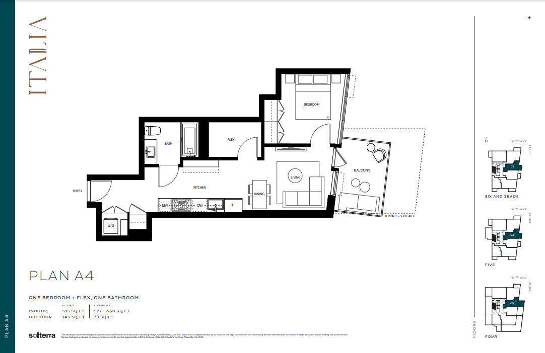 A4 floor plan