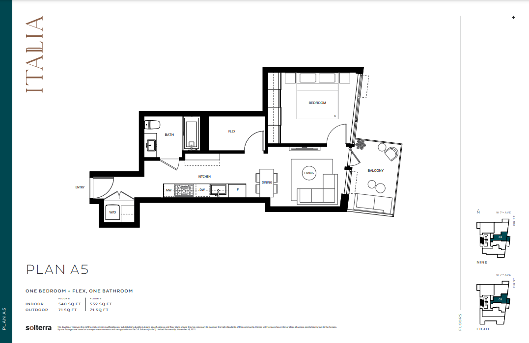 A5 floor plan