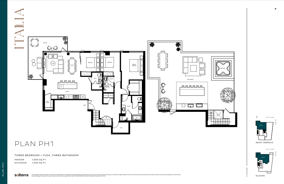 PH1 floor plan