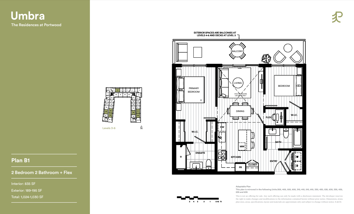 Plan B1 floor plan