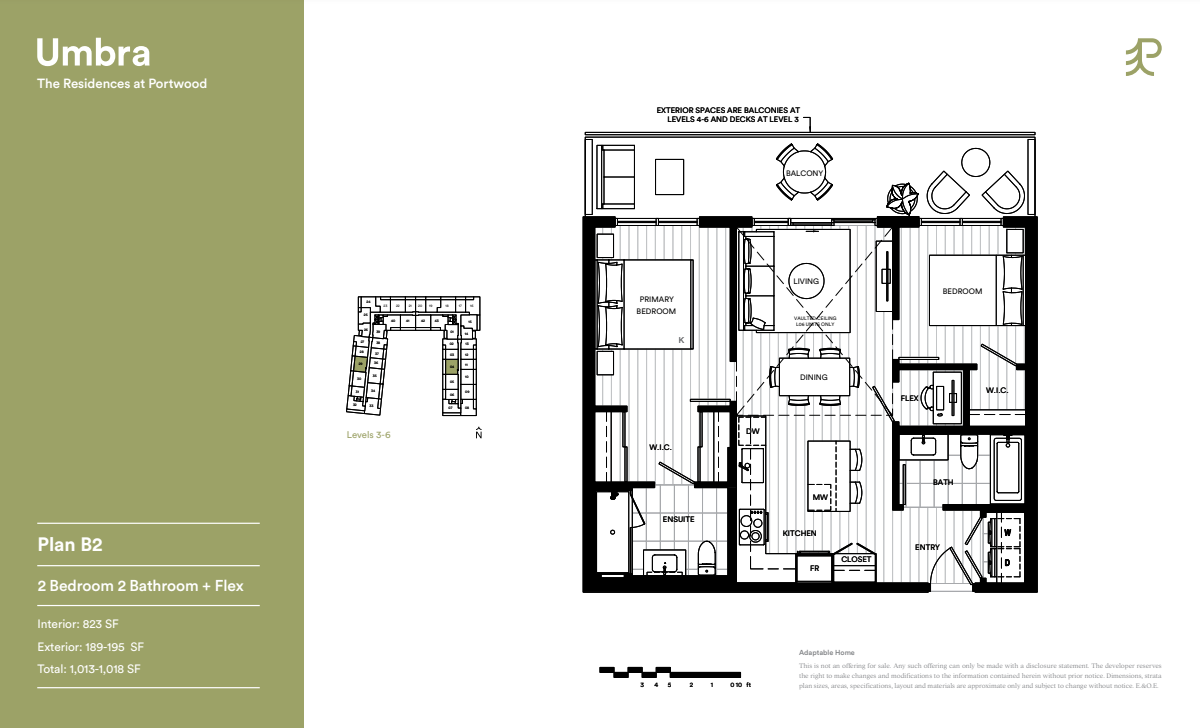 Plan B2 floor plan