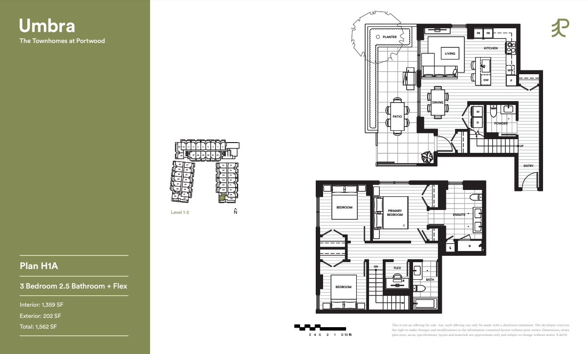 Plan H1A floor plan
