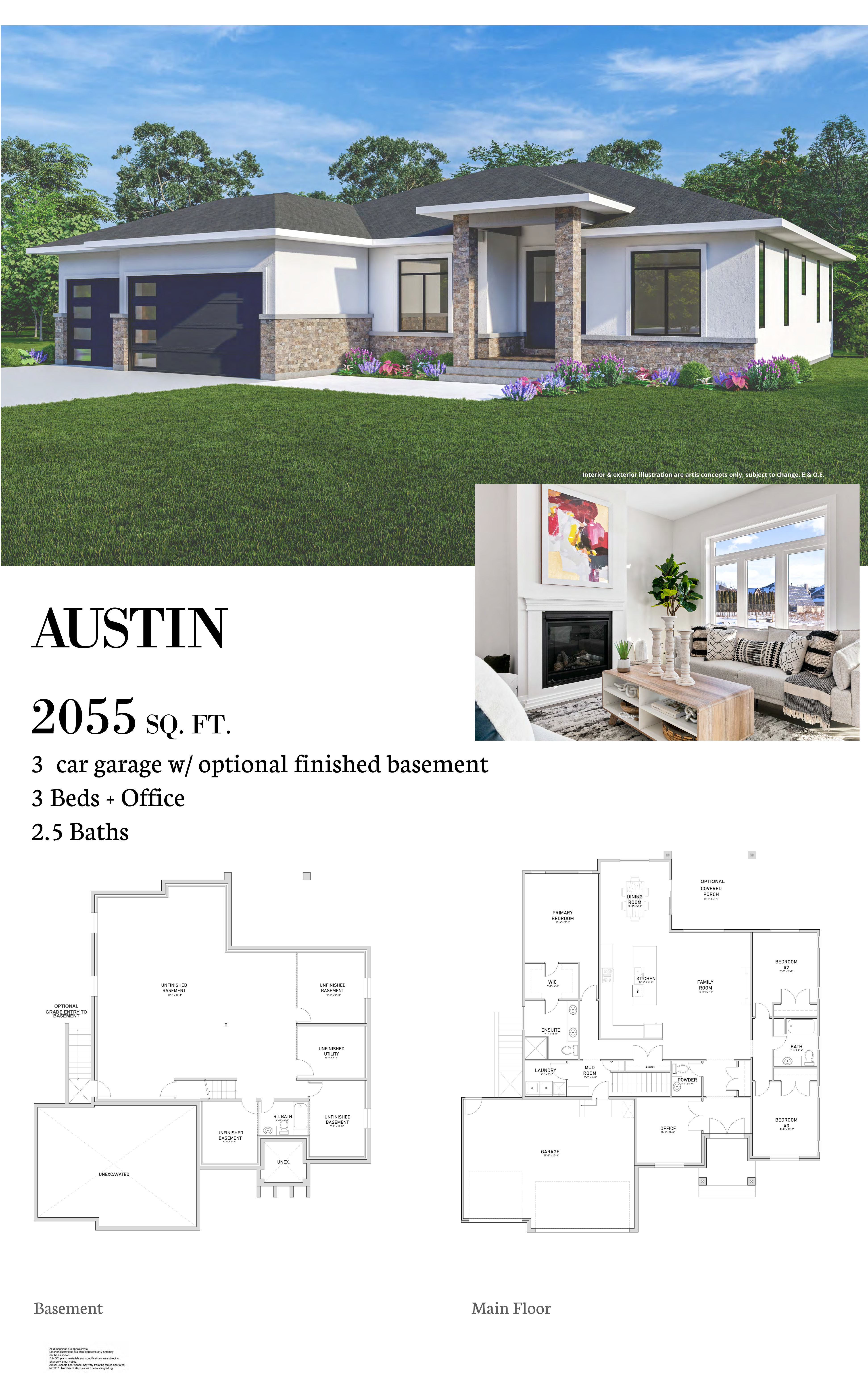 Austin floor plan