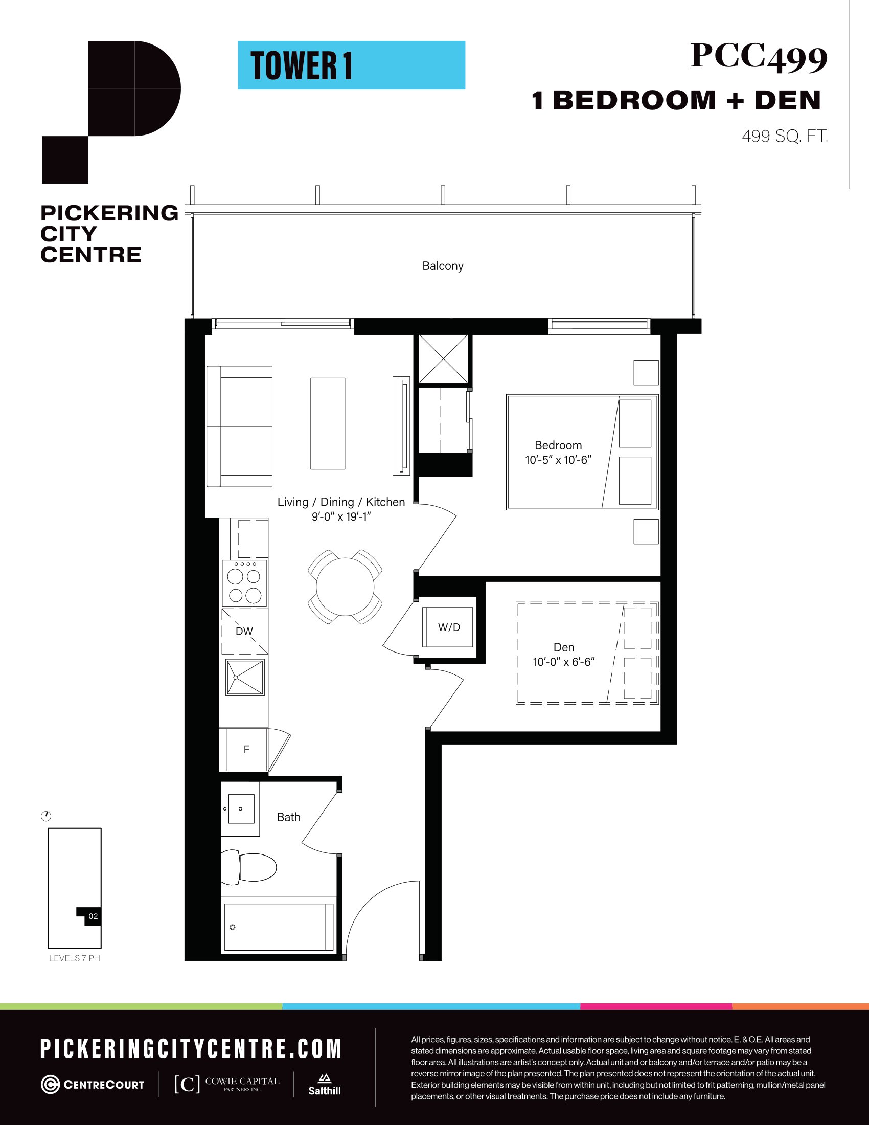 PCC499 floor plan