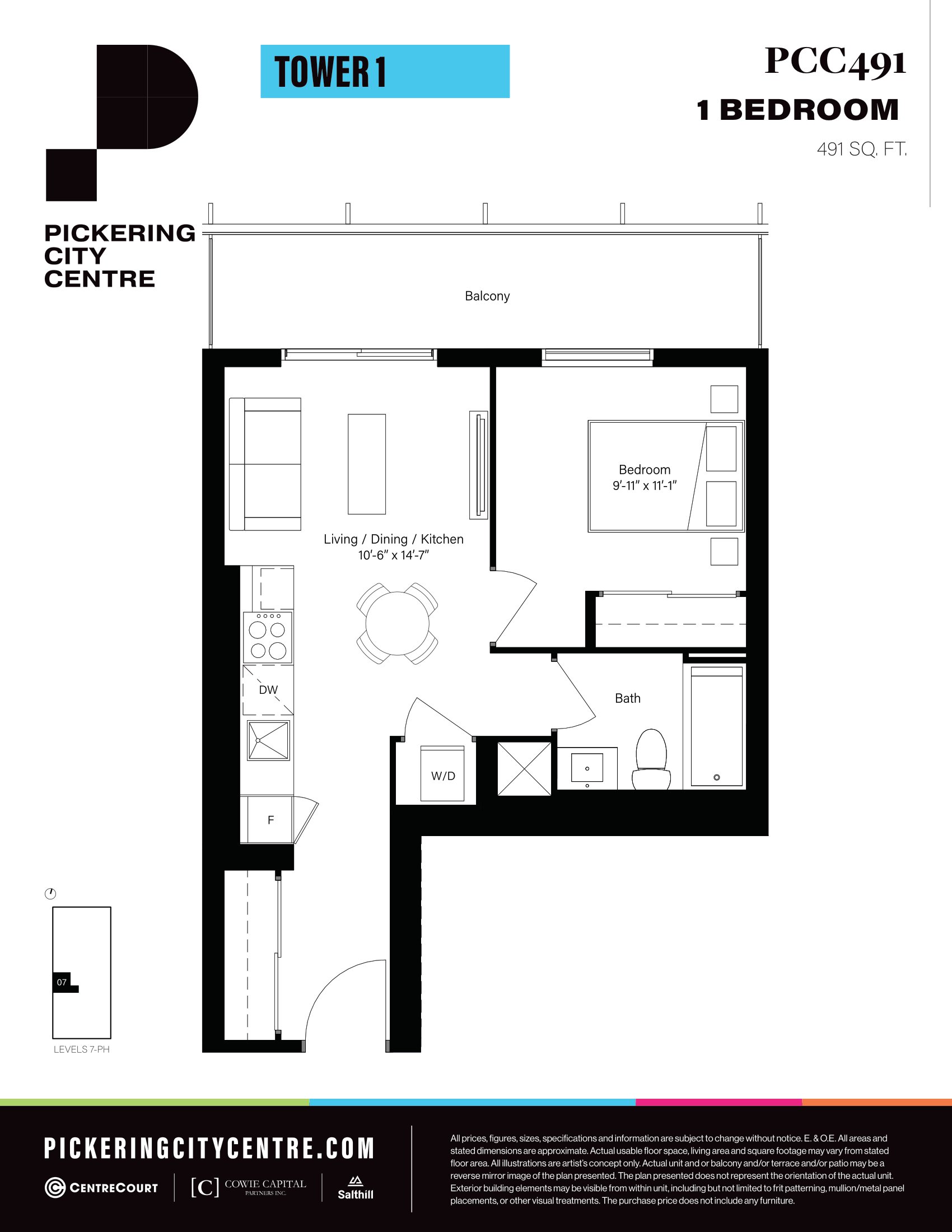 PCC491 floor plan