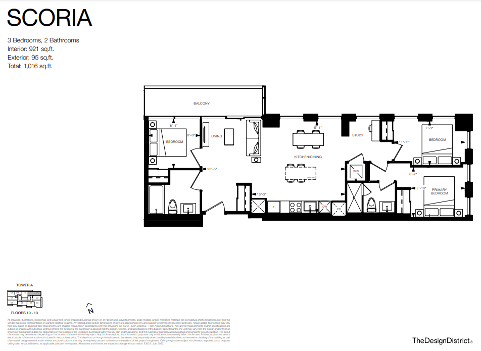 SCORIA floor plan