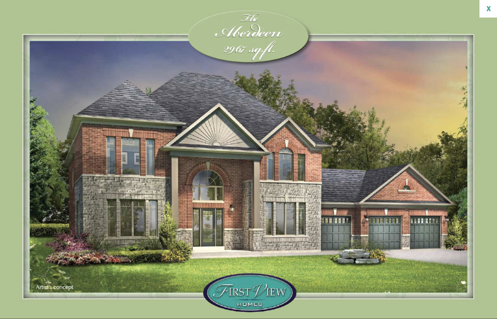 The Aberdeen floor plan