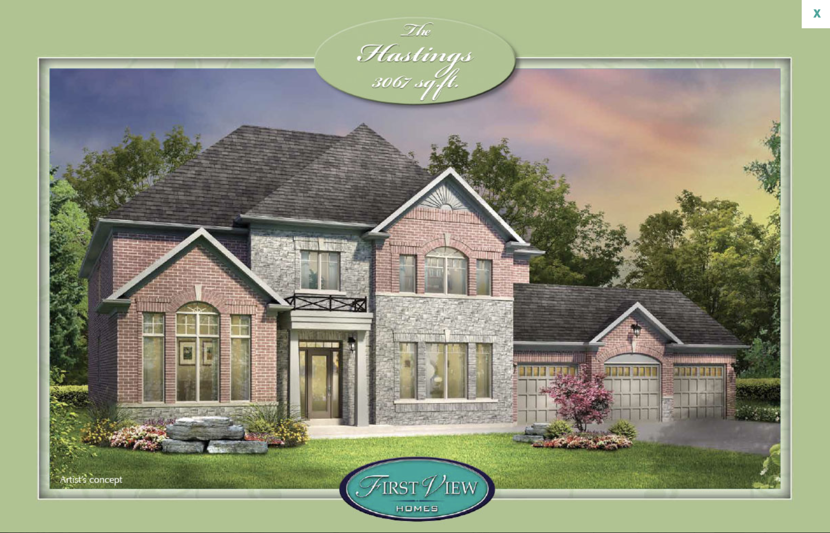 The Hastings floor plan