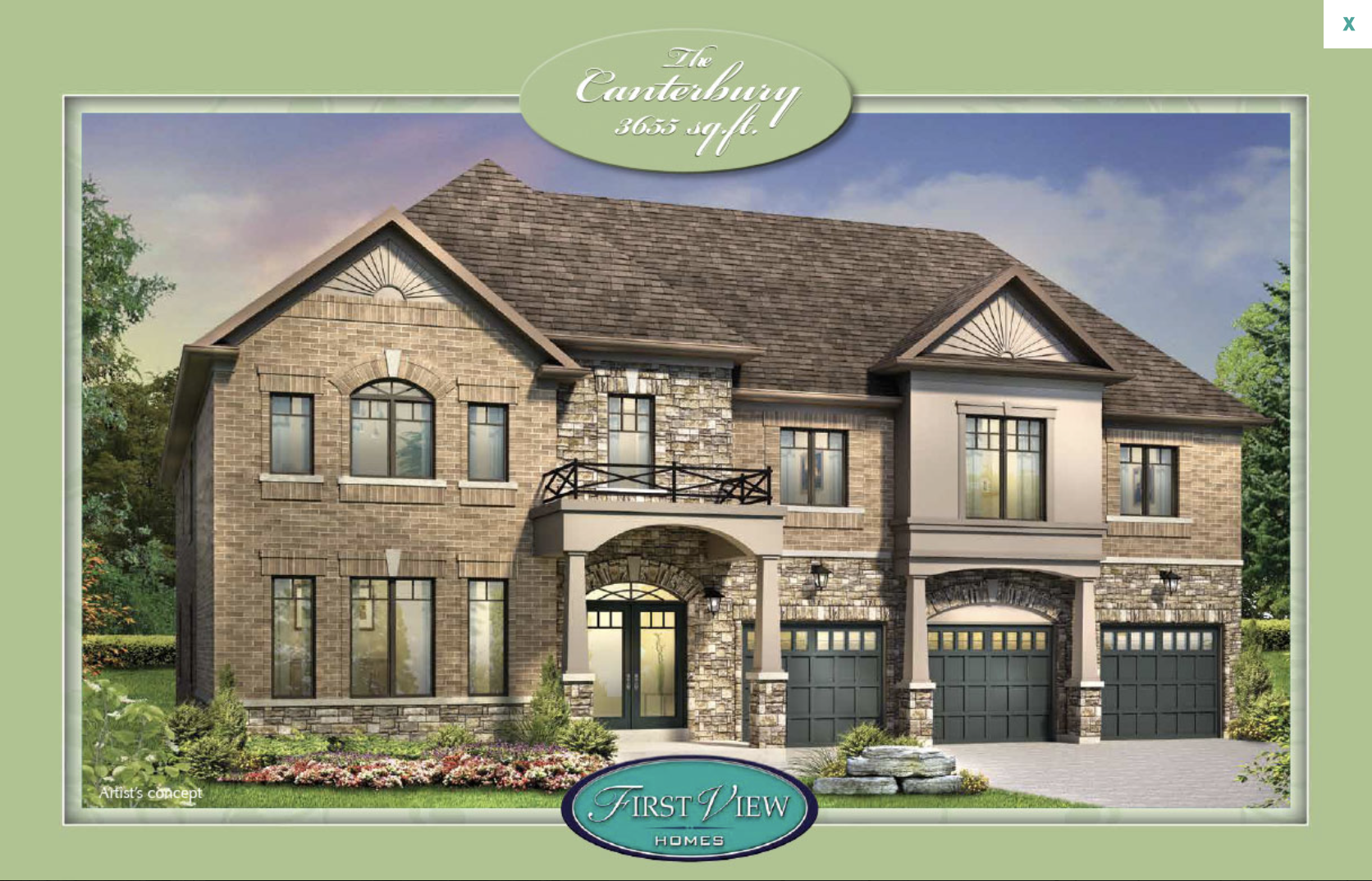 The Canterbury floor plan