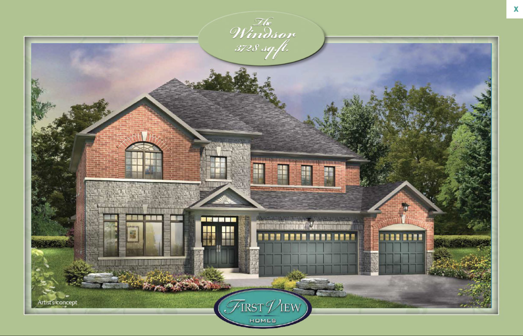 The Windsor floor plan