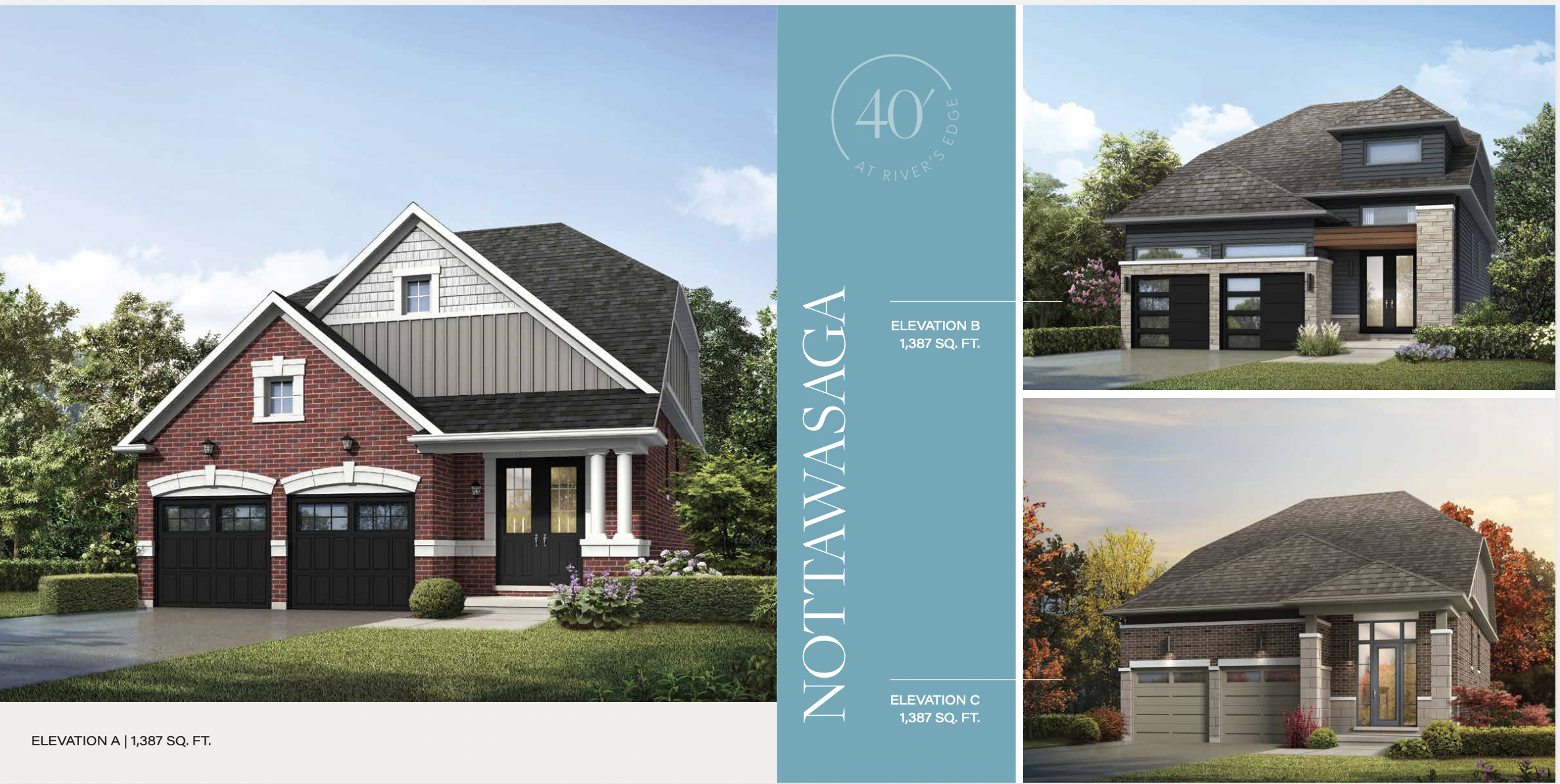 NOTTAWASAGA Elev - B floor plan
