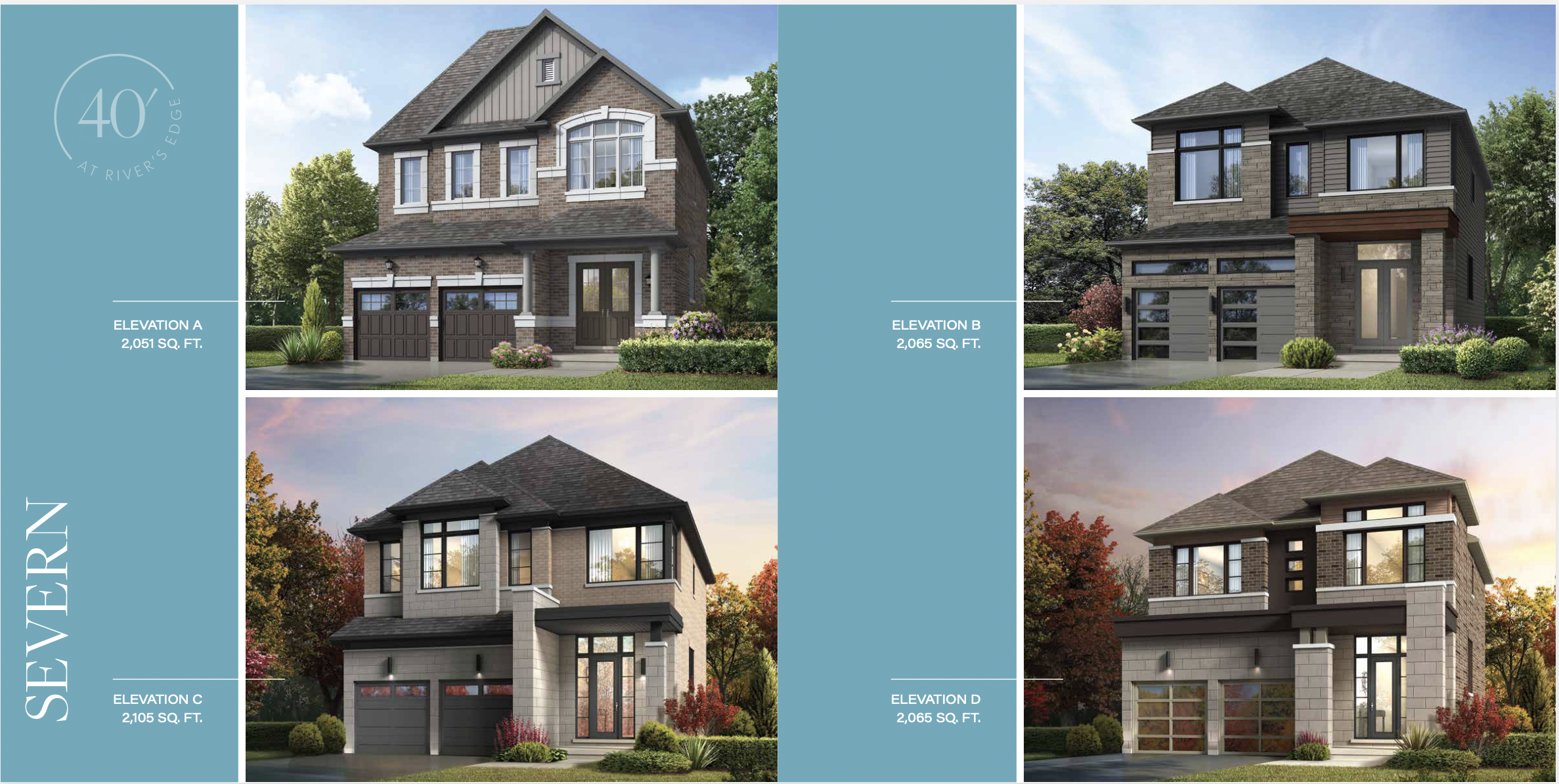 SEVERN Elev - B floor plan