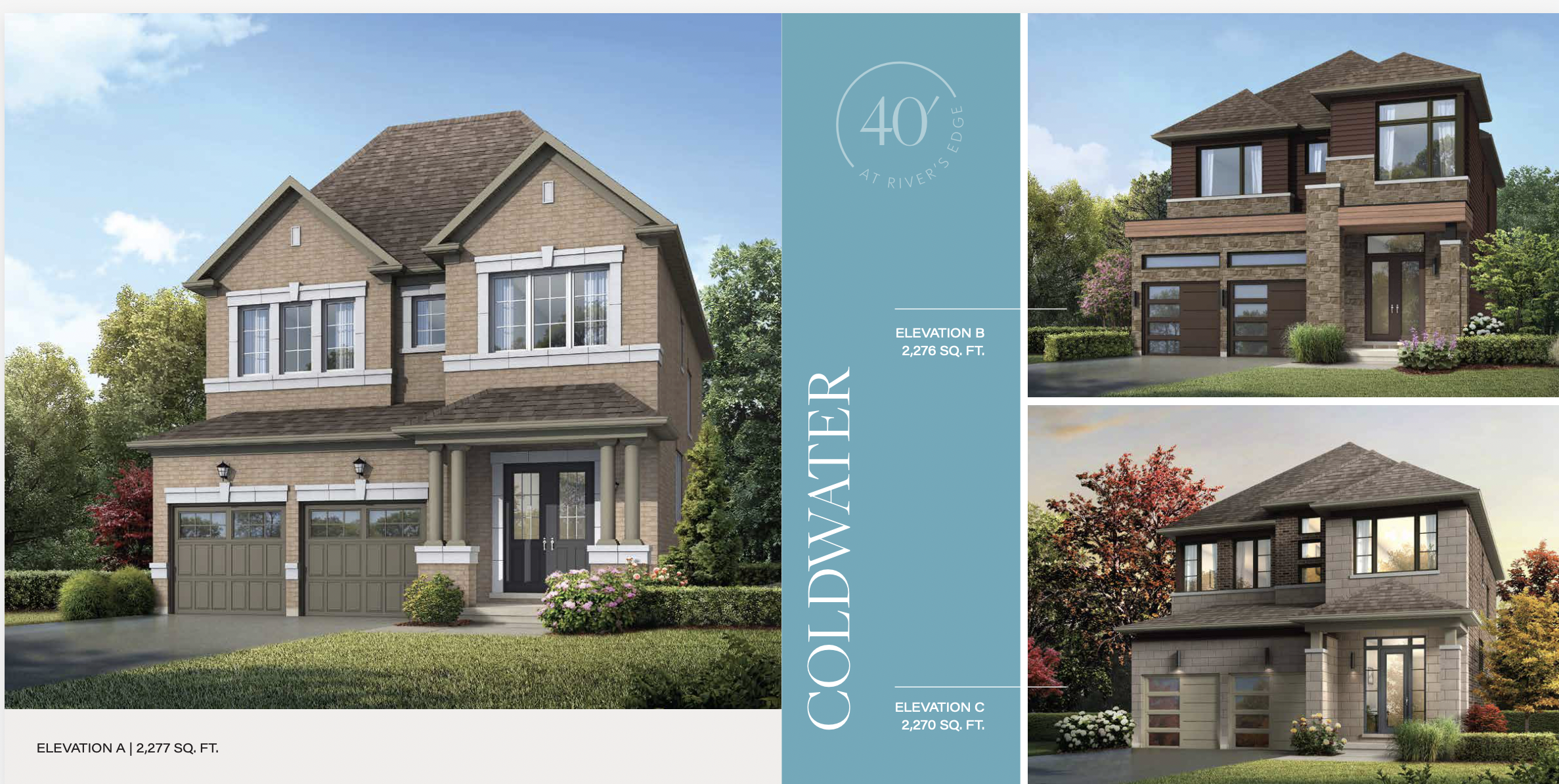 COLDWATER Elev - A floor plan