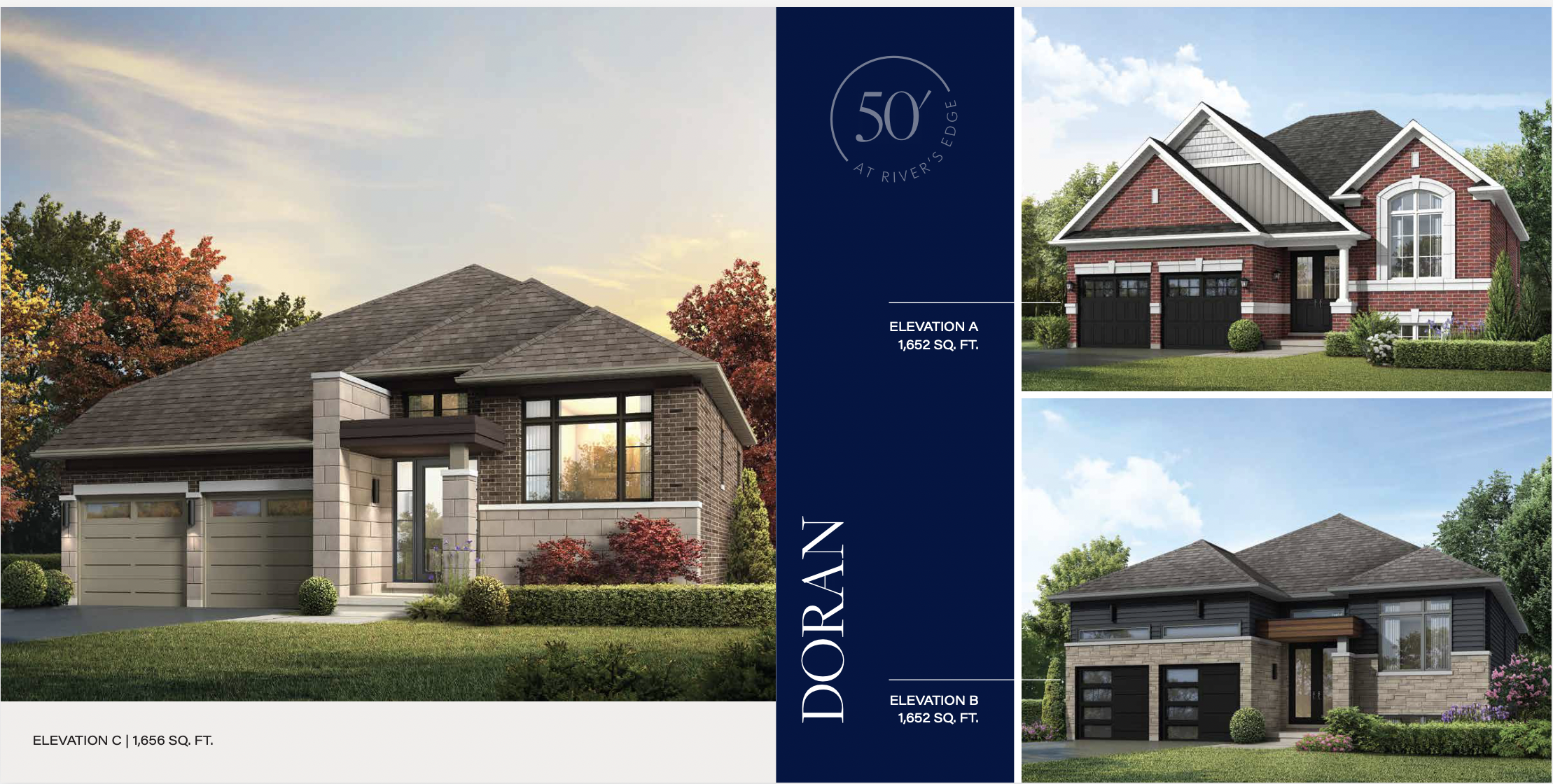 DORAN Elev - B floor plan
