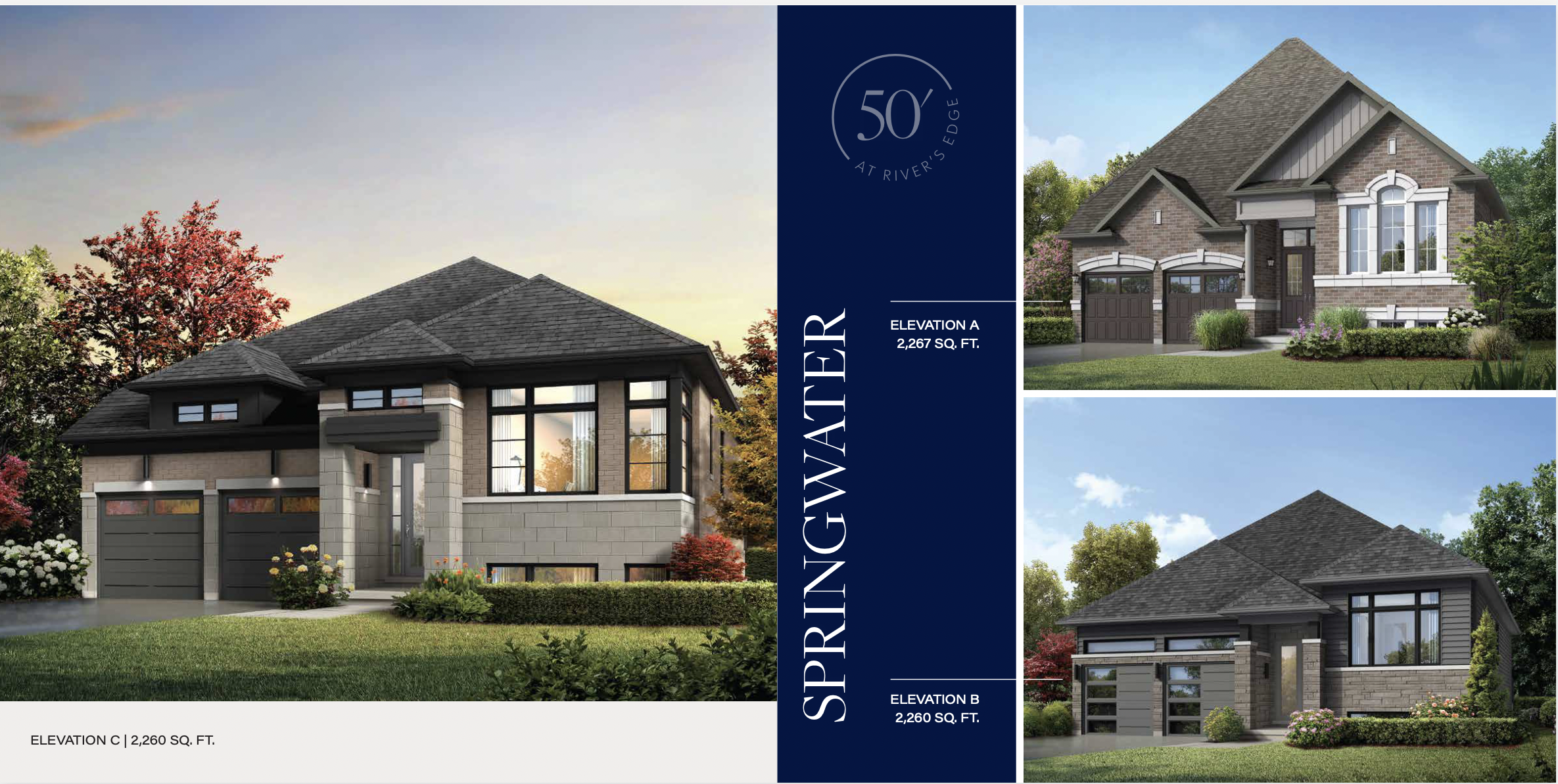 SPRINGWATER Elev - B floor plan