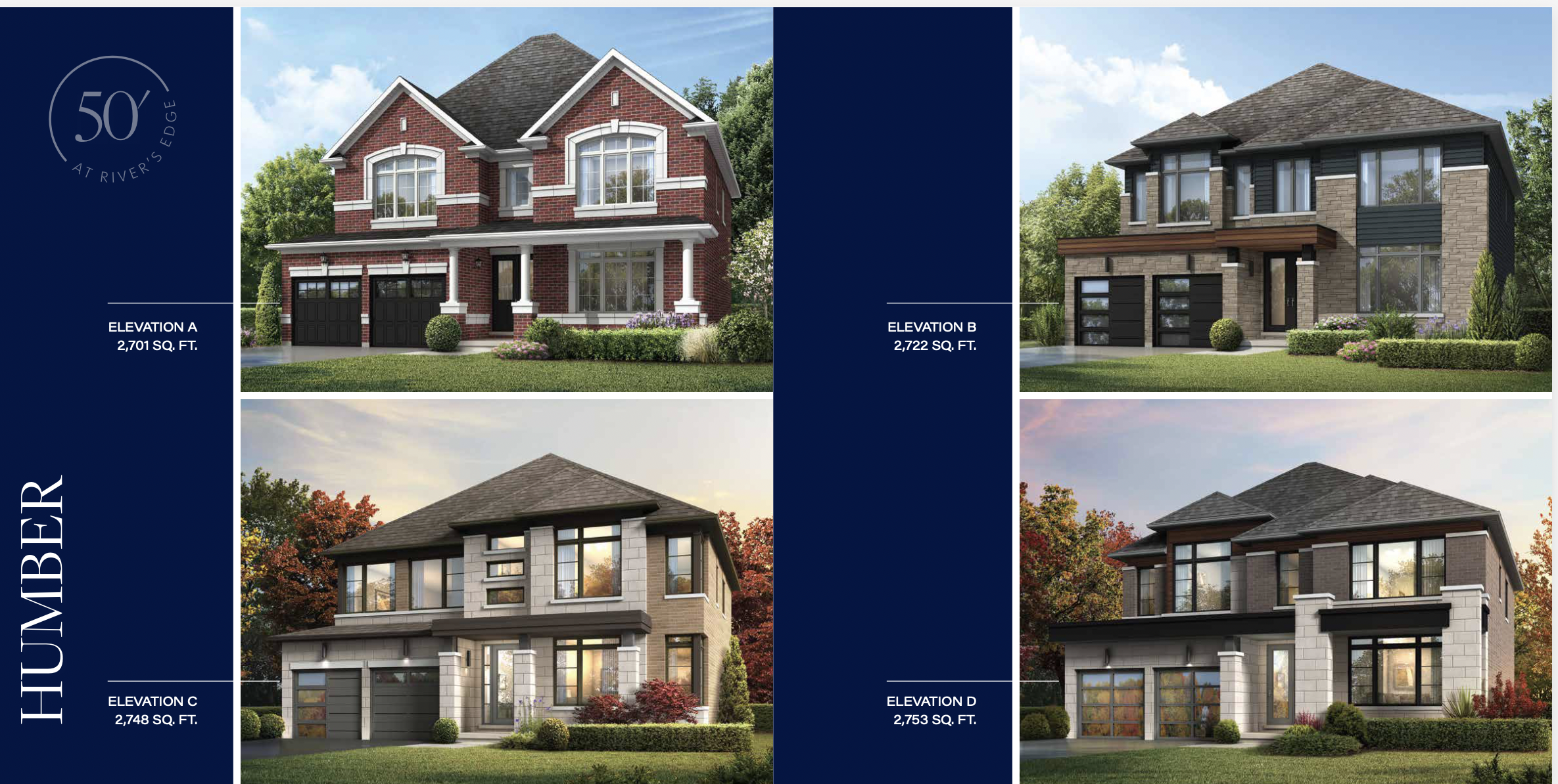 HUMBER Elev - D floor plan