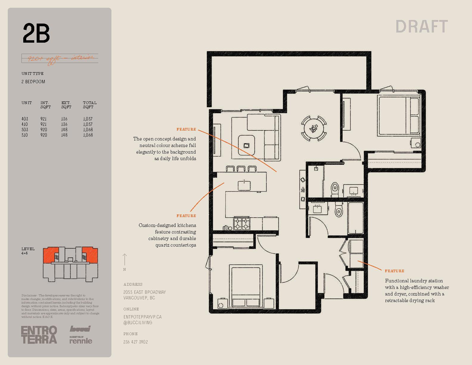 2B floor plan