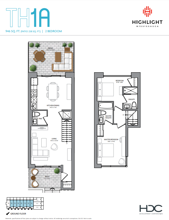 TH1-A floor plan