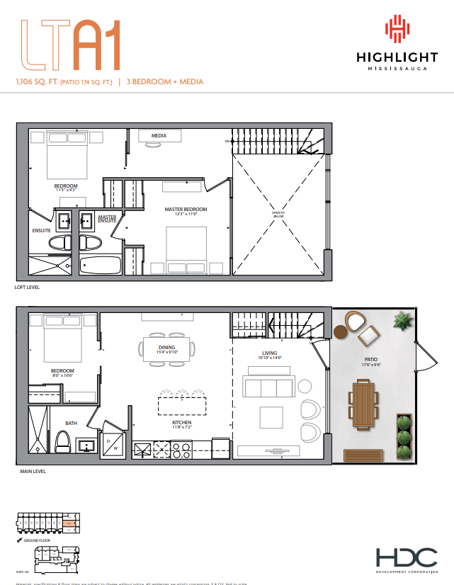 LT-A1 floor plan