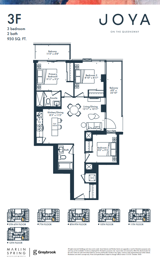 3F floor plan