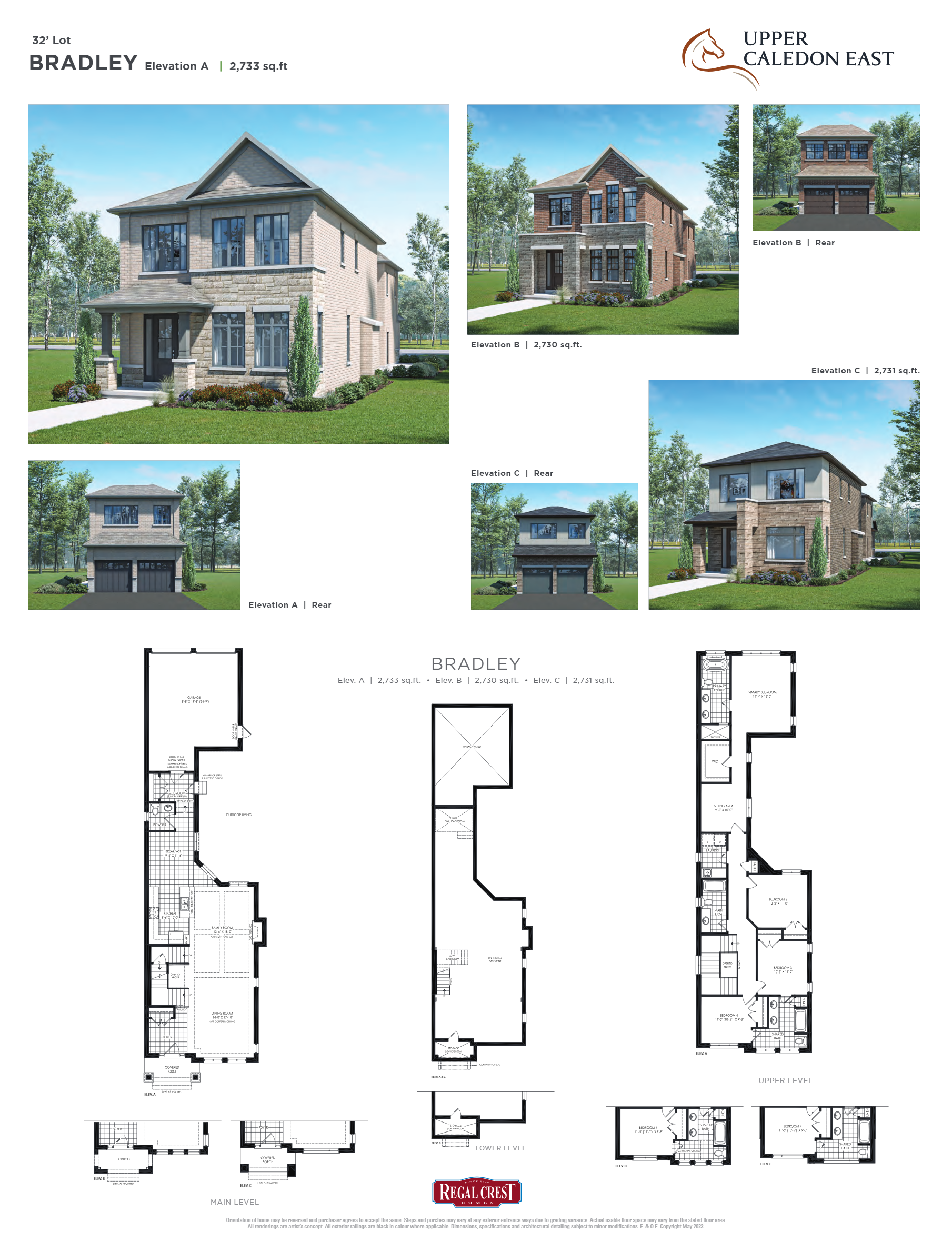 Bradley - Elev. C floor plan
