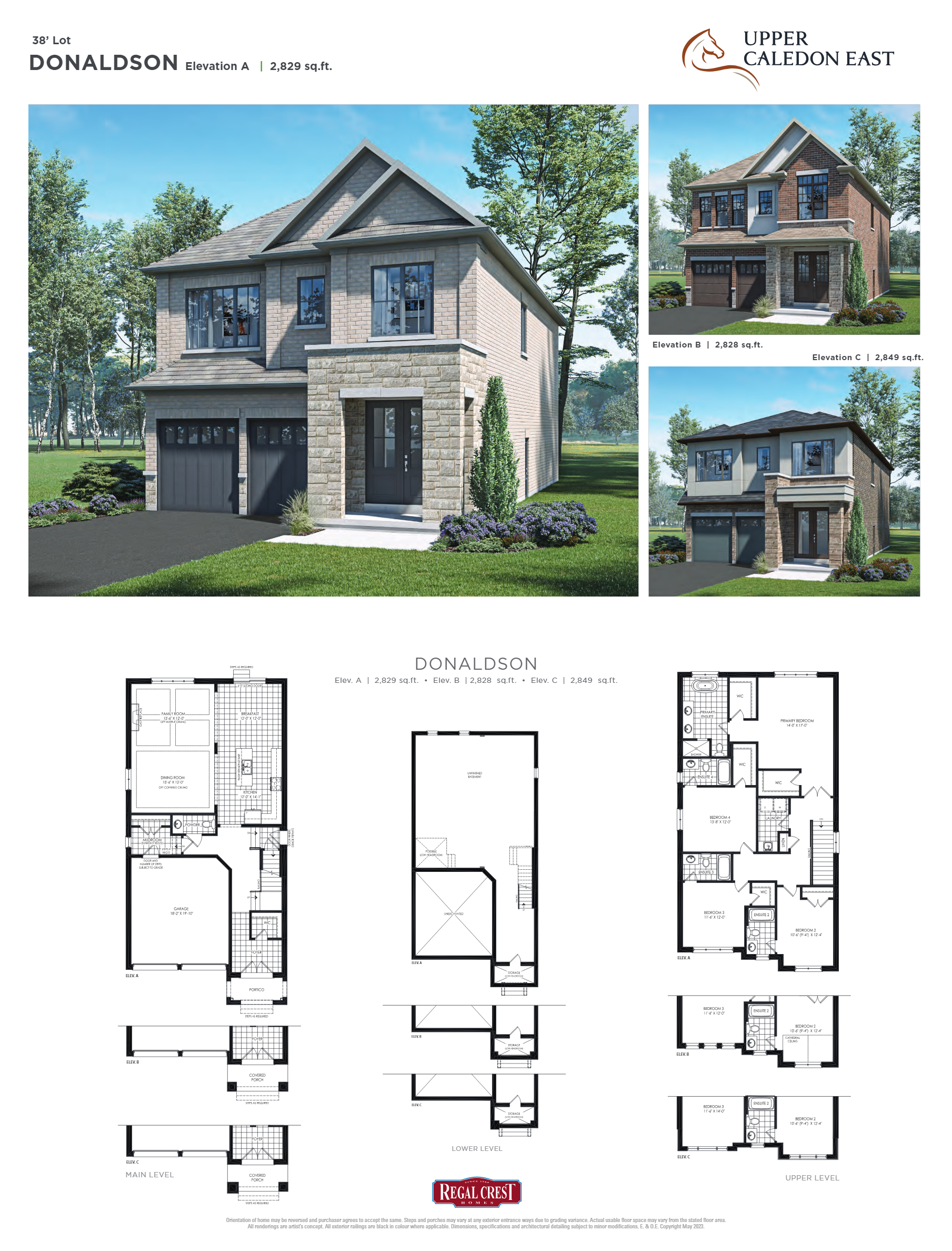 Donaldson - Elev. C floor plan