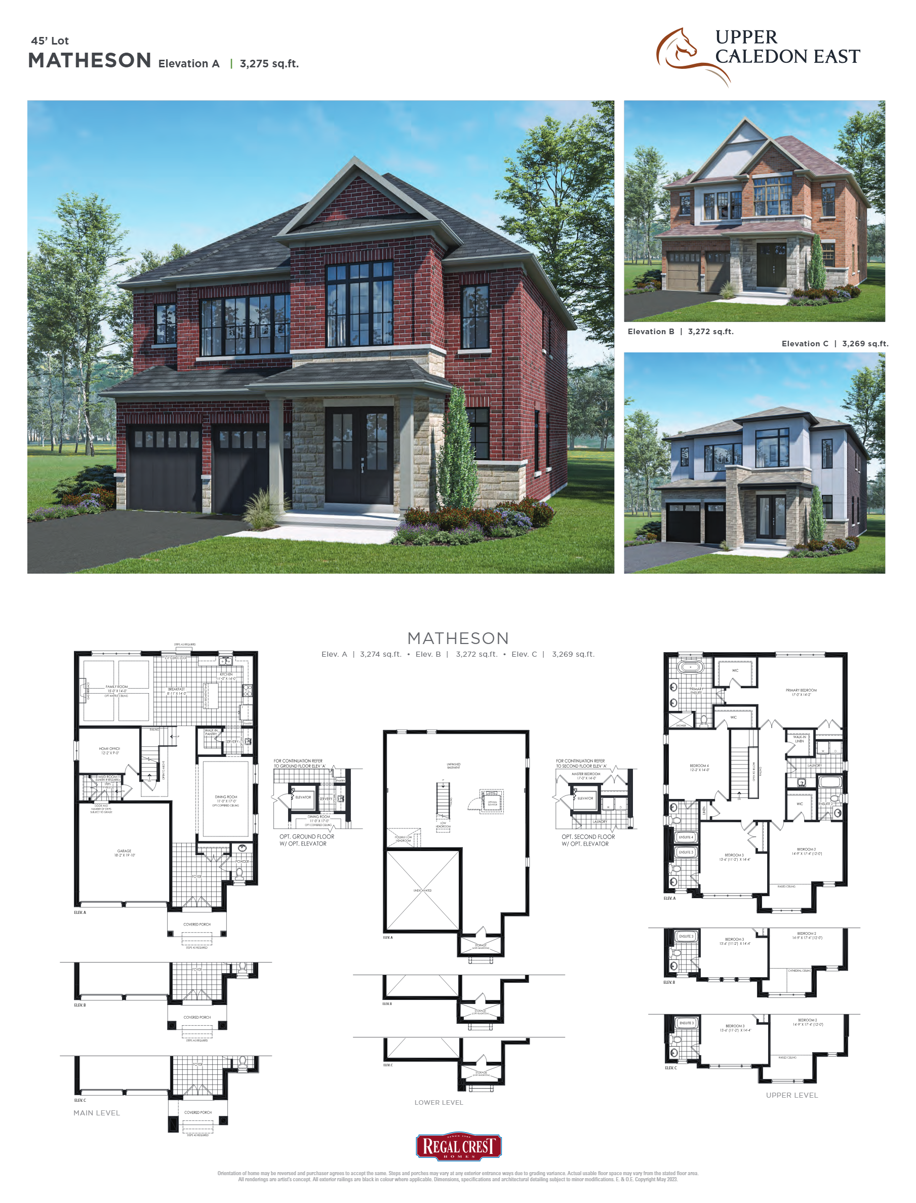 Matheson - Elev. C floor plan