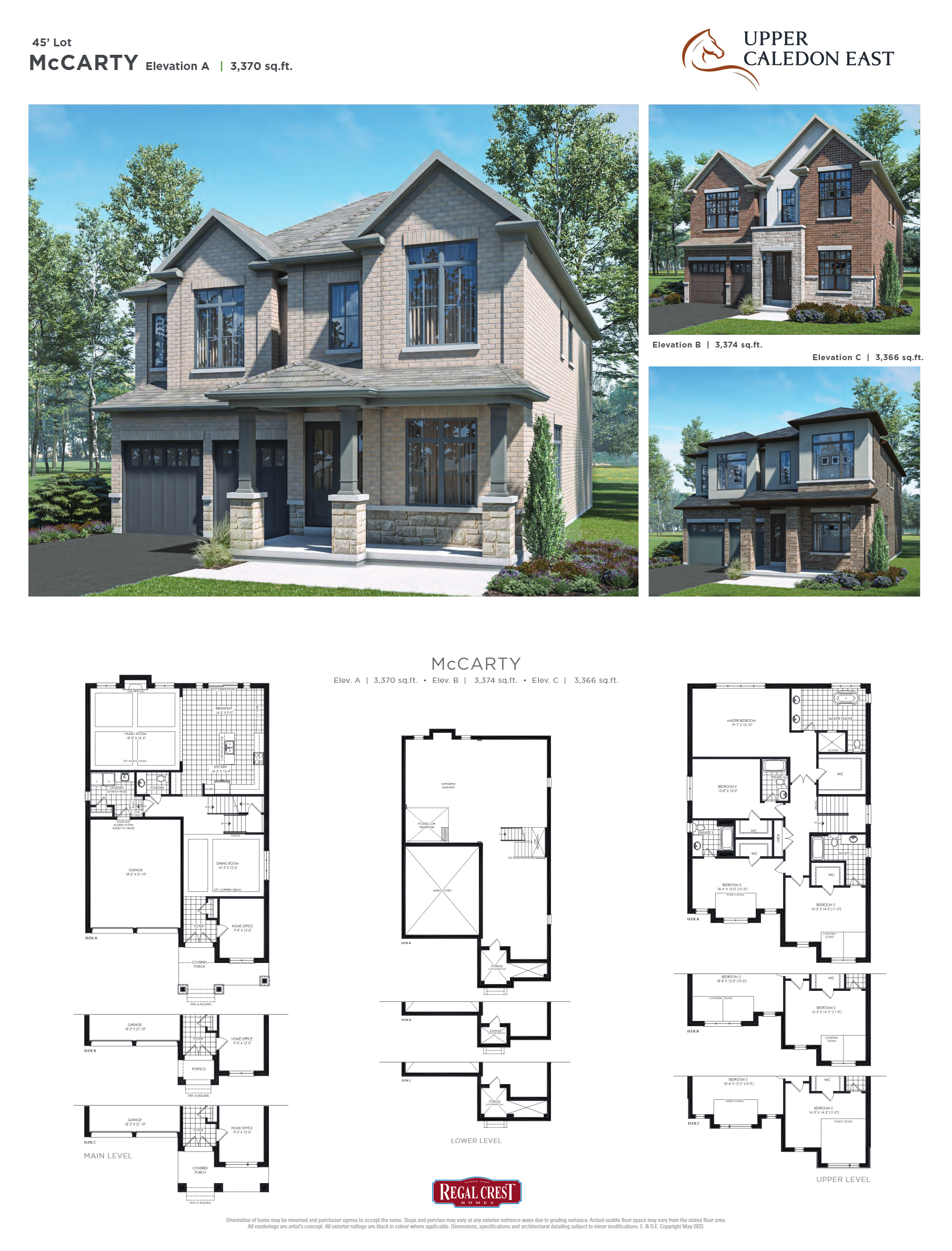McCarty - Elev. C floor plan