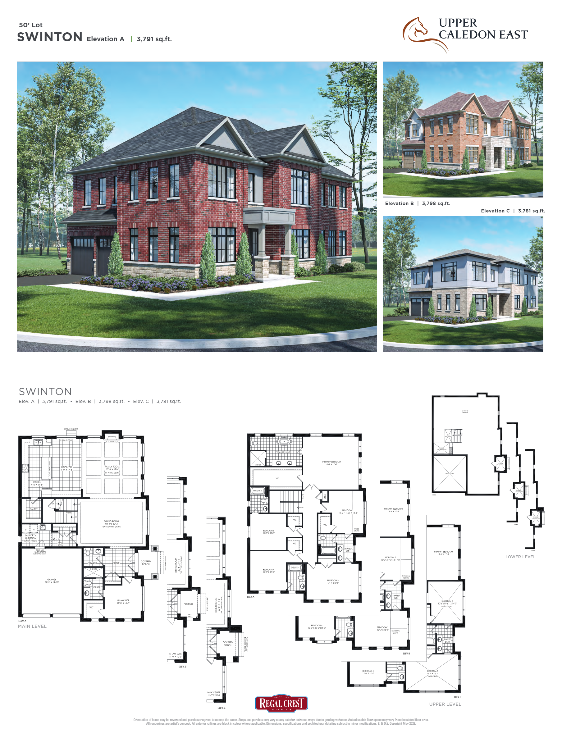 Swinton - Elev. C floor plan