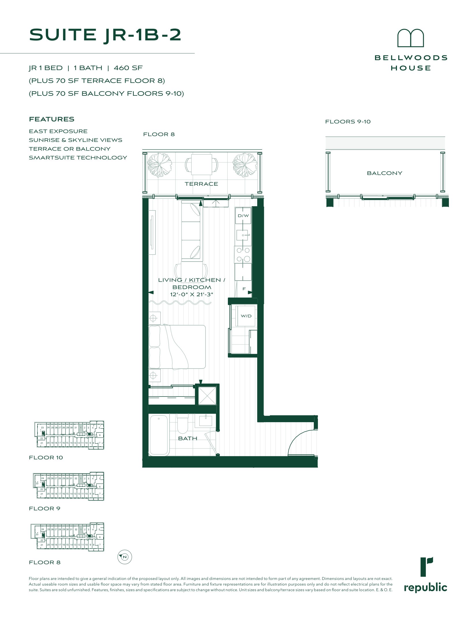 JR-1B-2 floor plan