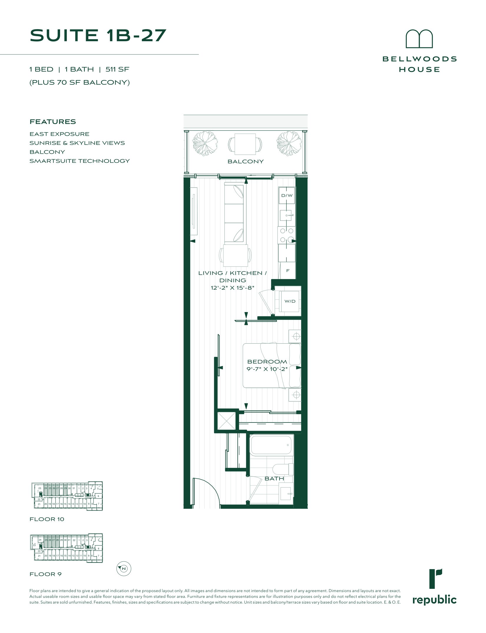 1B-27 floor plan