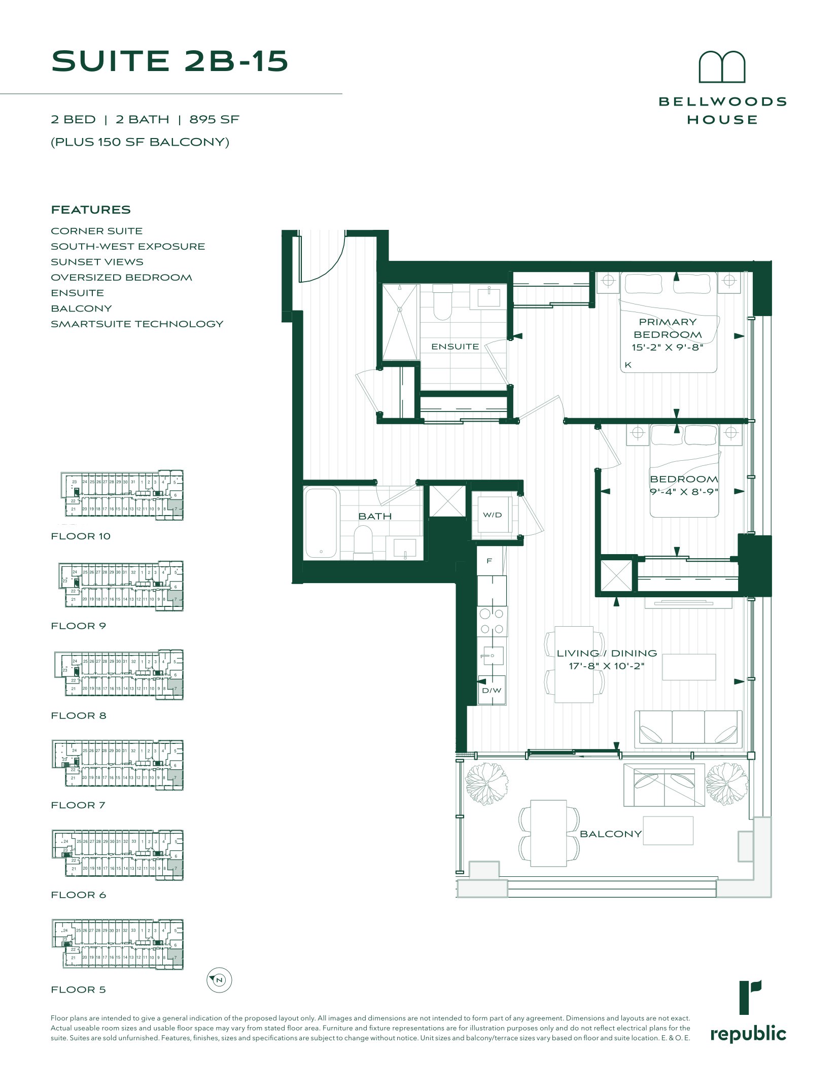 2B-15 floor plan