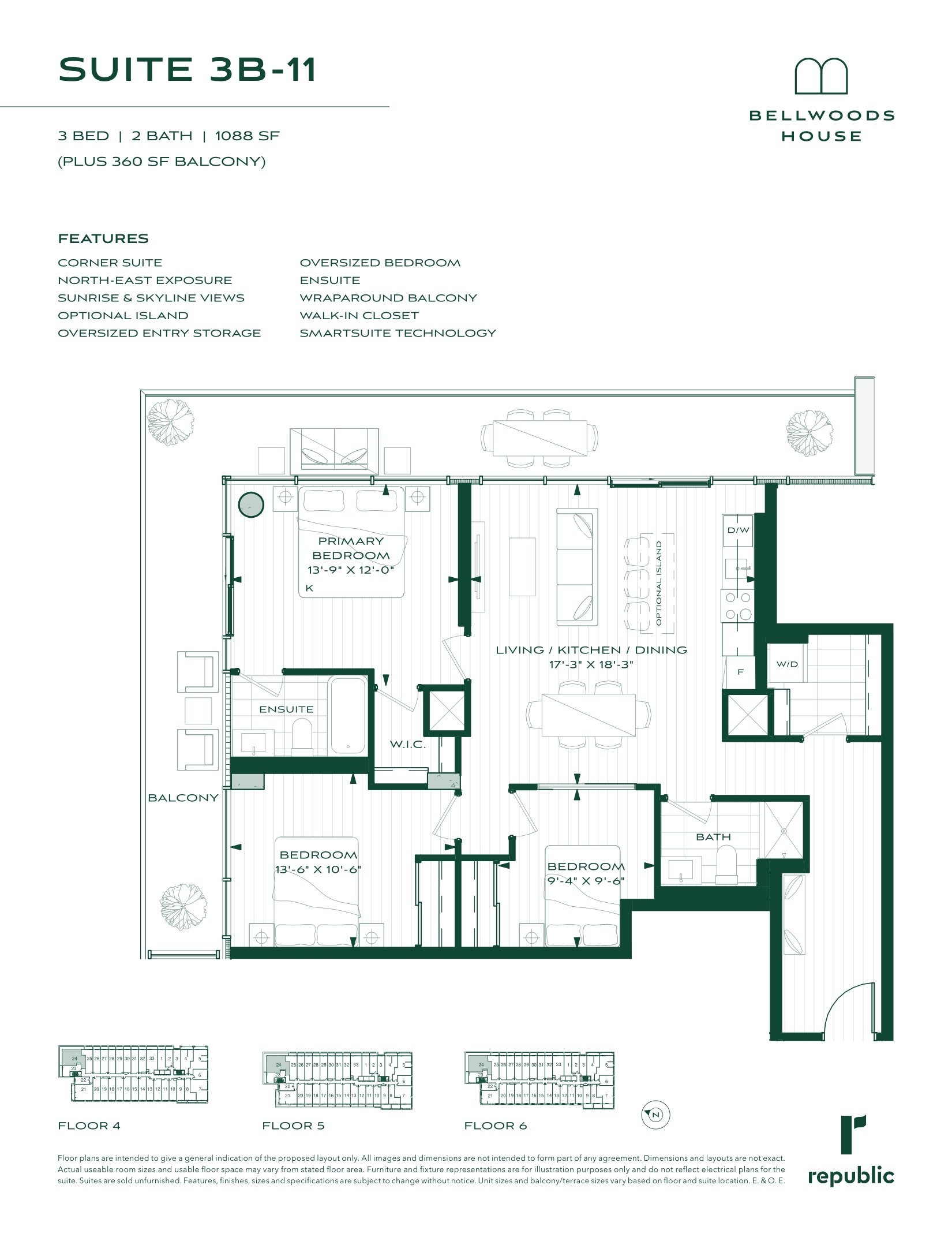 3B-11 floor plan